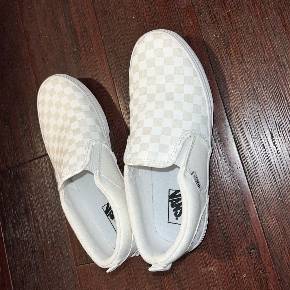 Checkered Vans